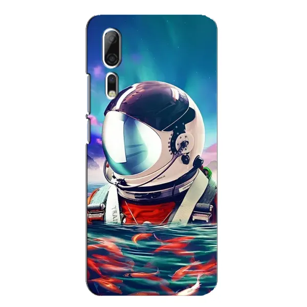 Чехол с рисунком «Космонавт в воде» для ZTE Axon 10 Pro Чехол с рисунком «Космонавт в воде» для ZTE Axon 10 Pro