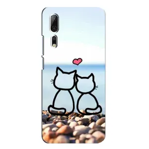 Силиконовые Чехлы Любимому человеку для ZTE Axon 10 Pro (Котейки)
