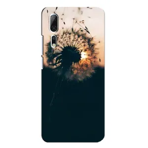 Силіконовий Чохол з кульбабками на ZTE Axon 10 Pro (Гарна кульбабка)
