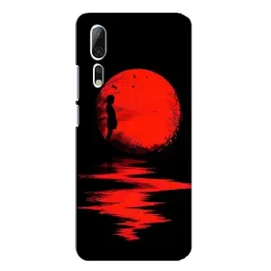 Літній Чохол на ZTE Axon 10 Pro (Червоний Захід сонця)