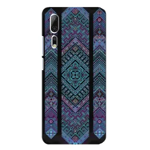 Силиконовый Чехол на ZTE Axon 10 Pro (Крутой орнамент)