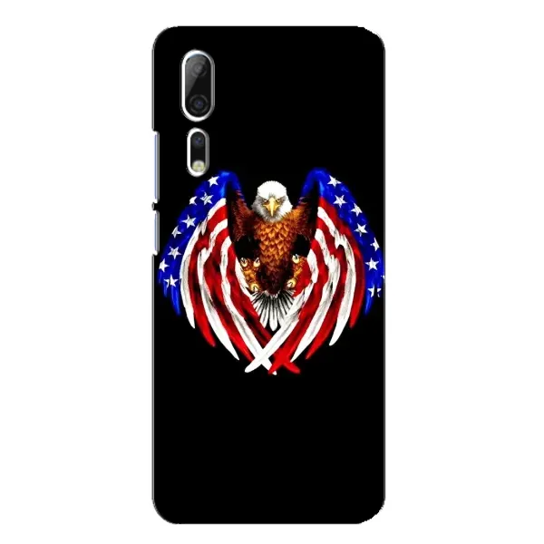 Чехол с рисунком «Крылья США» для ZTE Axon 10 Pro Чехол с рисунком «Крылья США» для ZTE Axon 10 Pro