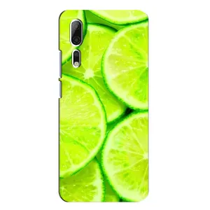 Чохол з зображенням смачної їжі для ZTE Axon 10 Pro (Лайм)