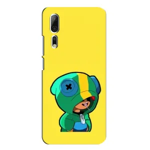 Чехол Бравл Старс для ZTE Axon 10 Pro (Леон (LEON))