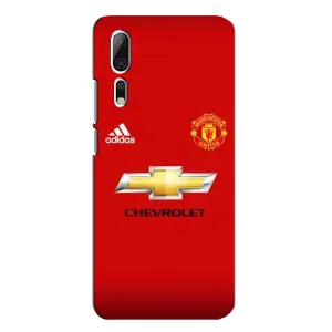 Силиконовые Чехлы принт Футбол на ZTE Axon 10 Pro (Man United)