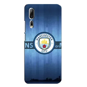 Силиконовые Чехлы принт Футбол на ZTE Axon 10 Pro (ManCity)