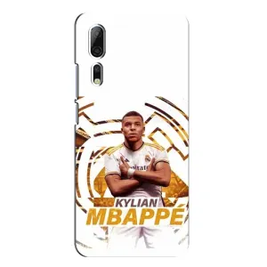 Чехол (TPU) с Футболистом на ZTE Axon 10 Pro (Мбаппе Реал)
