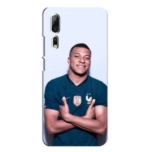 Чехол (TPU) с Футболистом на ZTE Axon 10 Pro (Мбаппешичка)