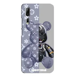 Силиконовый чехол для ZTE Axon 10 Pro (Медведь Louis Vuitton)