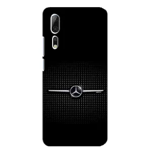 Силіконовий бампер з картинкою машини на ZTE Axon 10 Pro (Mercedes)
