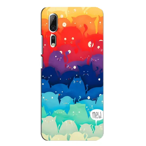 Чехол с рисунком «Mew» для ZTE Axon 10 Pro