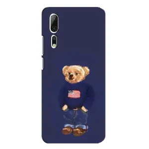 Чехлы Мишка Тедди для ЗТЕ Аксон 10 Про (Мишка USA)