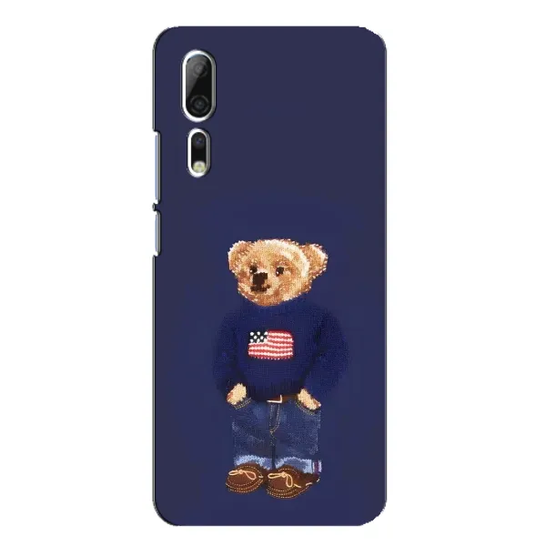 Чехол с рисунком «Мишка USA» для ZTE Axon 10 Pro Чехол с рисунком «Мишка USA» для ZTE Axon 10 Pro