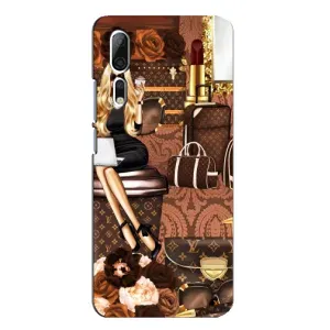 Чехол Стиль Louis Vuitton на ZTE Axon 10 Pro (Мода Луи Виттон)