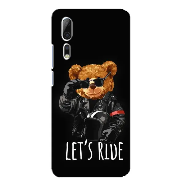 Чехол с рисунком «Модный Мишка» для ZTE Axon 10 Pro Чехол с рисунком «Модный Мишка» для ZTE Axon 10 Pro