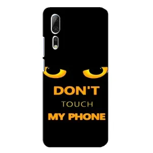 Чохол з Прикольним Принтом на ZTE Axon 10 Pro (Не чіпай мій телефон)