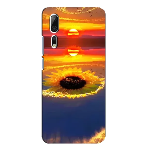 Чехол с рисунком «Небо подсолнух» для ZTE Axon 10 Pro