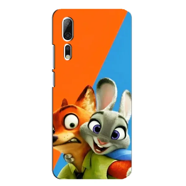 Чехол с рисунком «Ник и Хопс» для ZTE Axon 10 Pro Чехол с рисунком «Ник и Хопс» для ZTE Axon 10 Pro