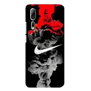 Силиконовый Чехол на ZTE Axon 10 Pro с картинкой Nike (Nike дым)