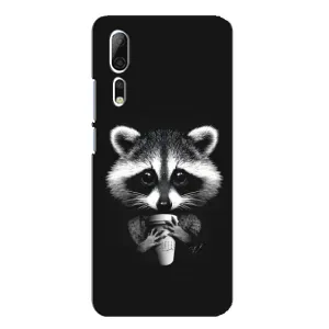 Силіконовий Чохол з Энотами на ZTE Axon 10 Pro (З кавою)
