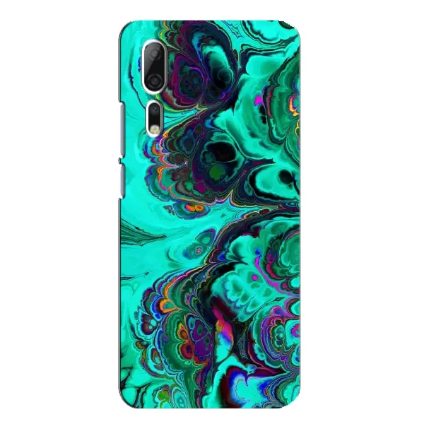 Чехол с рисунком «Салатный мрамор» для ZTE Axon 10 Pro Чехол с рисунком «Салатный мрамор» для ZTE Axon 10 Pro