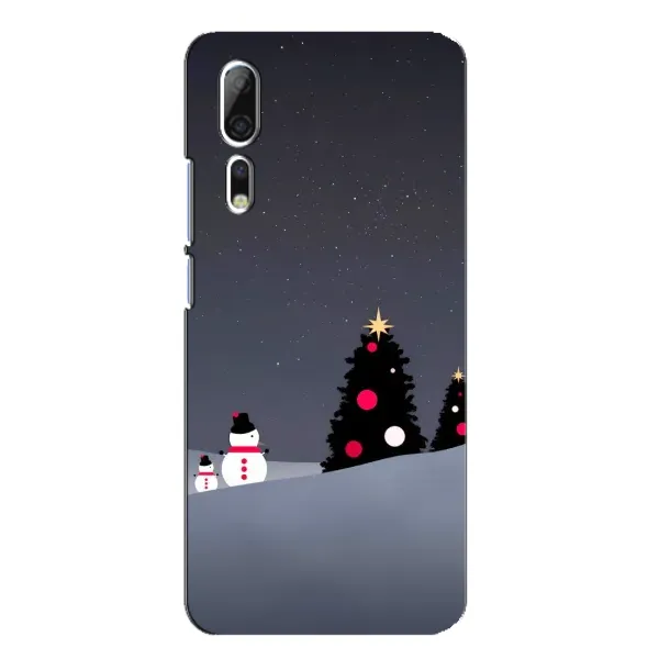 Чехол с рисунком «Снеговички» для ZTE Axon 10 Pro Чехол с рисунком «Снеговички» для ZTE Axon 10 Pro
