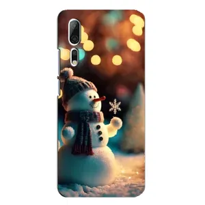 Чохли на Новий Рік ZTE Axon 10 Pro (Сніговик святковий)