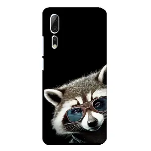 Силіконовий Чохол з Энотами на ZTE Axon 10 Pro (Стильний Єнот)