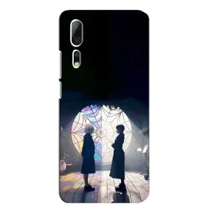 Чехлы с принтом Уэнсдей на ZTE Axon 10 Pro (Уэнсдей и Энди)