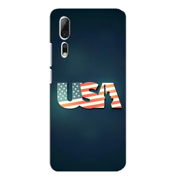 Чехол с рисунком «USA» для ZTE Axon 10 Pro Чехол с рисунком «USA» для ZTE Axon 10 Pro