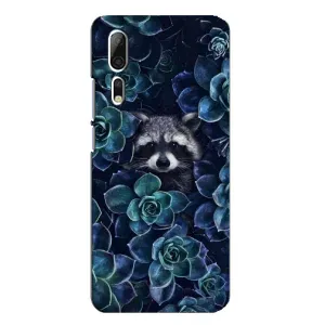 Силіконовий Чохол з Энотами на ZTE Axon 10 Pro (В квітах)