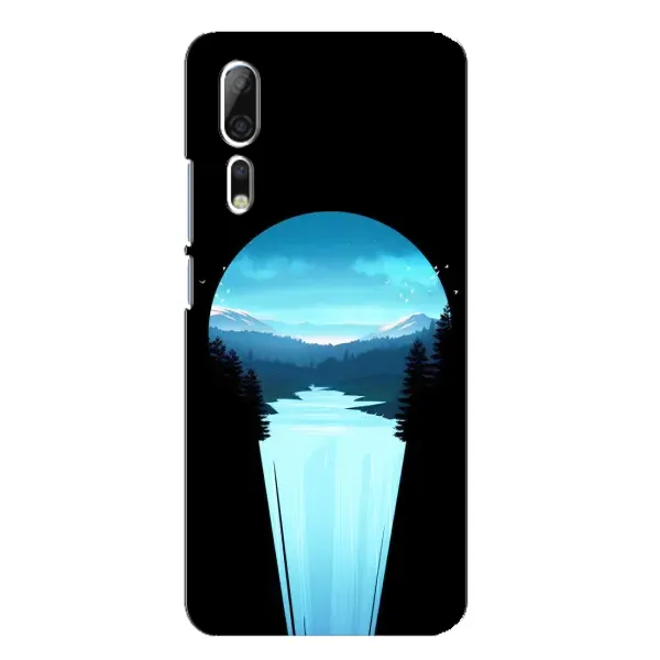 Чехол с рисунком «Синий Водопад» для ZTE Axon 10 Pro Чехол с рисунком «Синий Водопад» для ZTE Axon 10 Pro