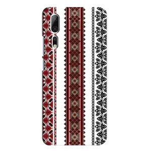 Силиконовый Чехол на ZTE Axon 10 Pro с картинкой Вышиванки (Вышиваночки)