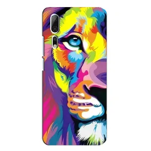 Чохол з картинкою на ZTE Axon 10 Pro (Яскравий Лев)