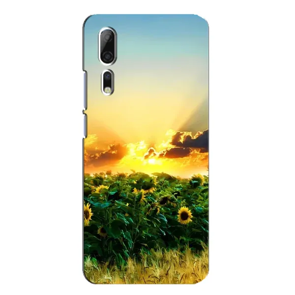 Чехол с рисунком «Закат Солнца» для ZTE Axon 10 Pro