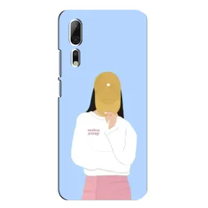 Силиконовый Чехол на ZTE Axon 10 Pro с картинкой Стильных Девушек (Желтая кепка)