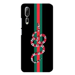 Чехлы Бренд GUCCI для ZTE Axon 10 Pro (Змей Гуччи)