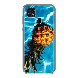 Чехол с изображением  вкусной еды для ZTE Blade 20 Smart (Ананас)