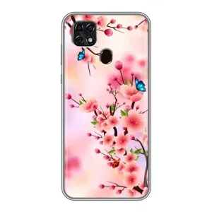 Чохол з картинкою Сакури на ZTE Blade 20 Smart (Метелики на сакурі)