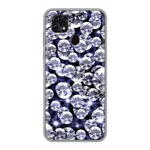 Чехол (Дорого -богато) на ZTE Blade 20 Smart (Бриллианты)