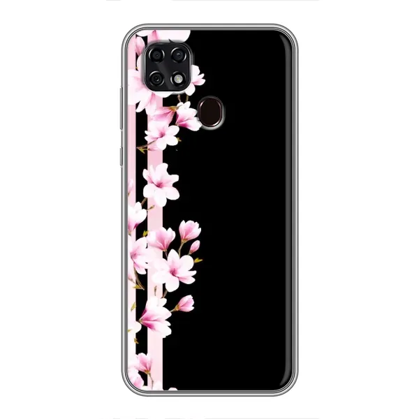 Чехол с рисунком «Цветочки» для ZTE Blade 20 Smart Чехол с рисунком «Цветочки» для ZTE Blade 20 Smart