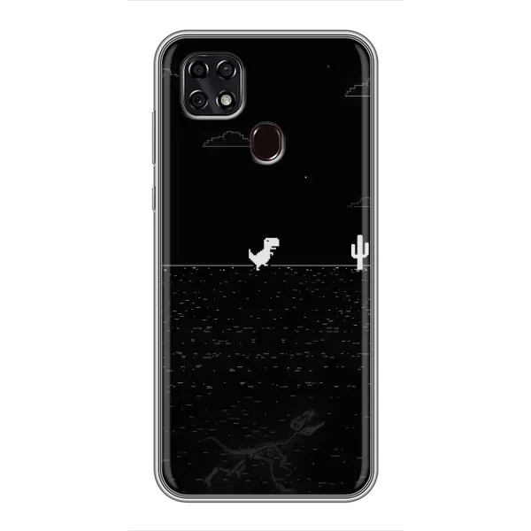 Чехол с рисунком «Динозаврик» для ZTE Blade 20 Smart Чехол с рисунком «Динозаврик» для ZTE Blade 20 Smart