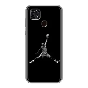 Силіконовый Чохол Nike Air Jordan на ЗТЕ Блейд 20 Смарт (Джордан)