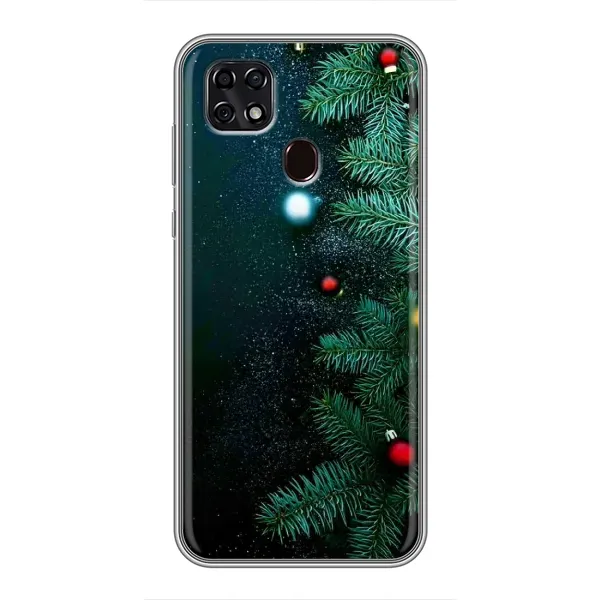 Чехол с рисунком «Елка» для ZTE Blade 20 Smart Чехол с рисунком «Елка» для ZTE Blade 20 Smart