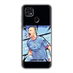 Чехлы с принтом для ZTE Blade 20 Smart Футболист (гол Эрлинг Холланд)