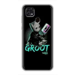 Чехол Супергерои Марвел на ЗТЕ Блейд 20 Смарт (Groot)