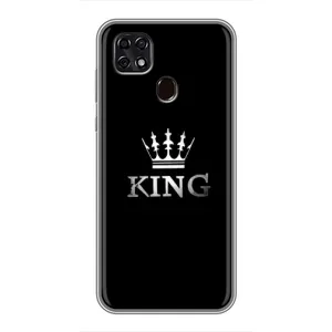 Чехол (Корона на чёрном фоне) для ЗТЕ Блейд 20 Смарт (KING)