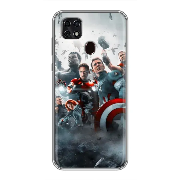 Чехол с рисунком «Команда марвел» для ZTE Blade 20 Smart