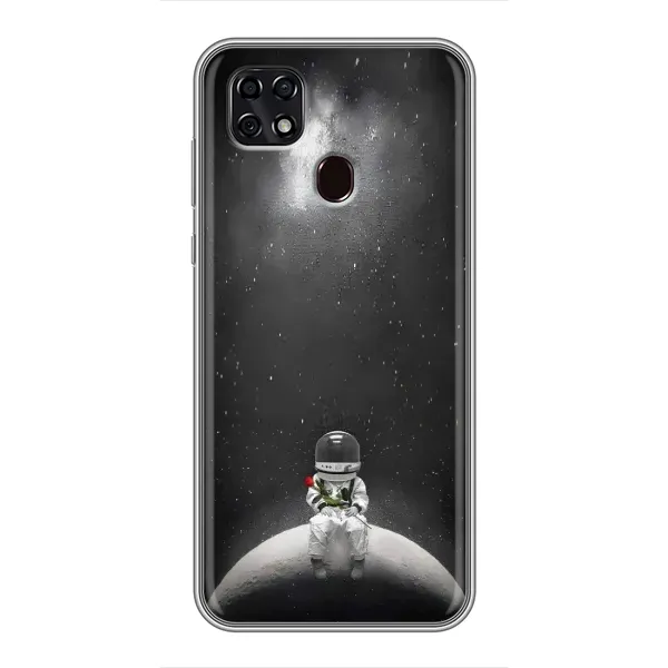 Чехол с рисунком «Космонавт романтик» для ZTE Blade 20 Smart Чехол с рисунком «Космонавт романтик» для ZTE Blade 20 Smart