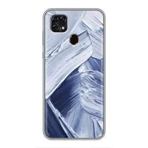Чехлы со смыслом для ZTE Blade 20 Smart (Краски мазки)
